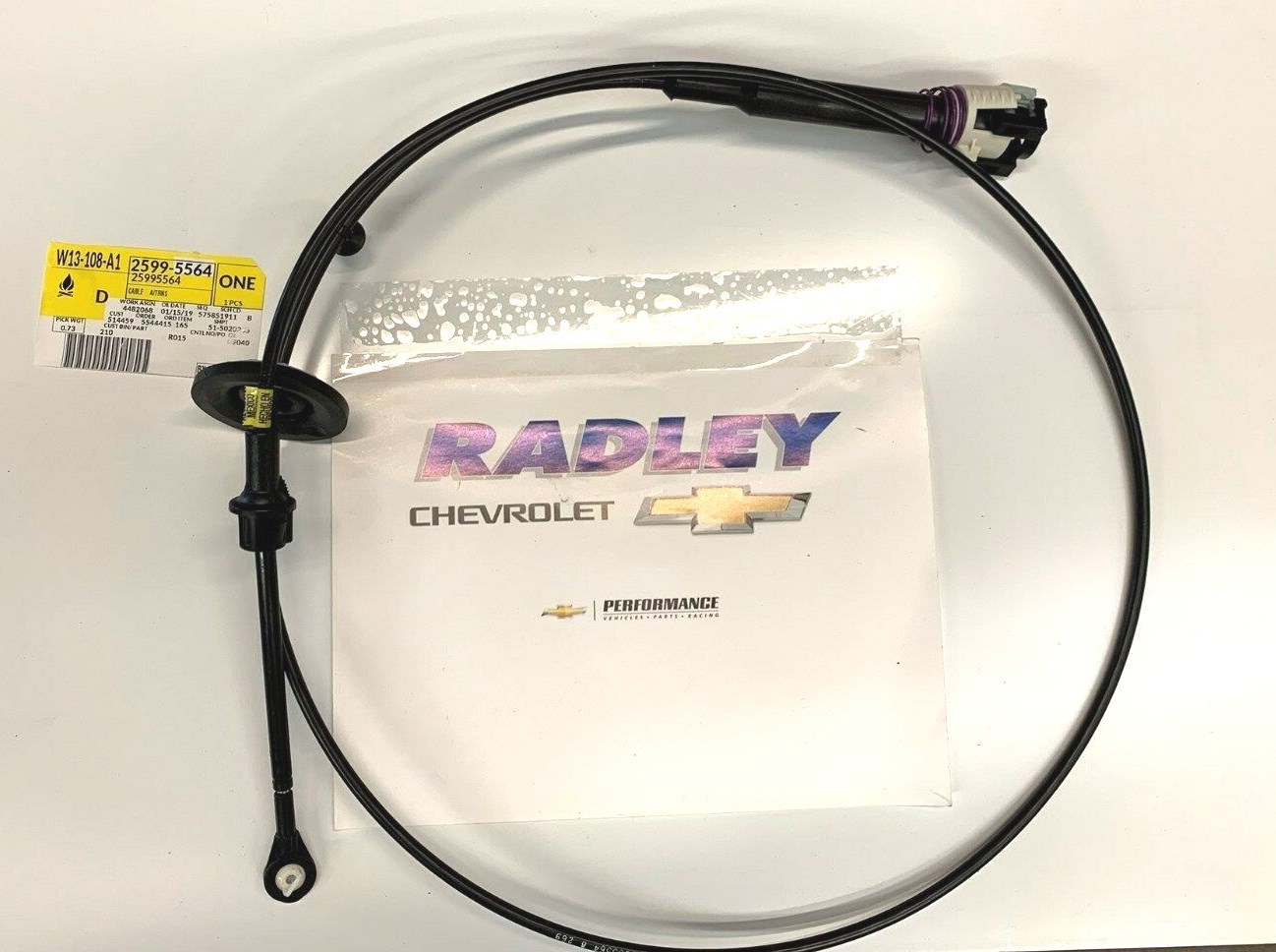 NEW OEM GM SILVERADO SIERRA TAHOE YUKON UPPER Shift Control Cable 25995564