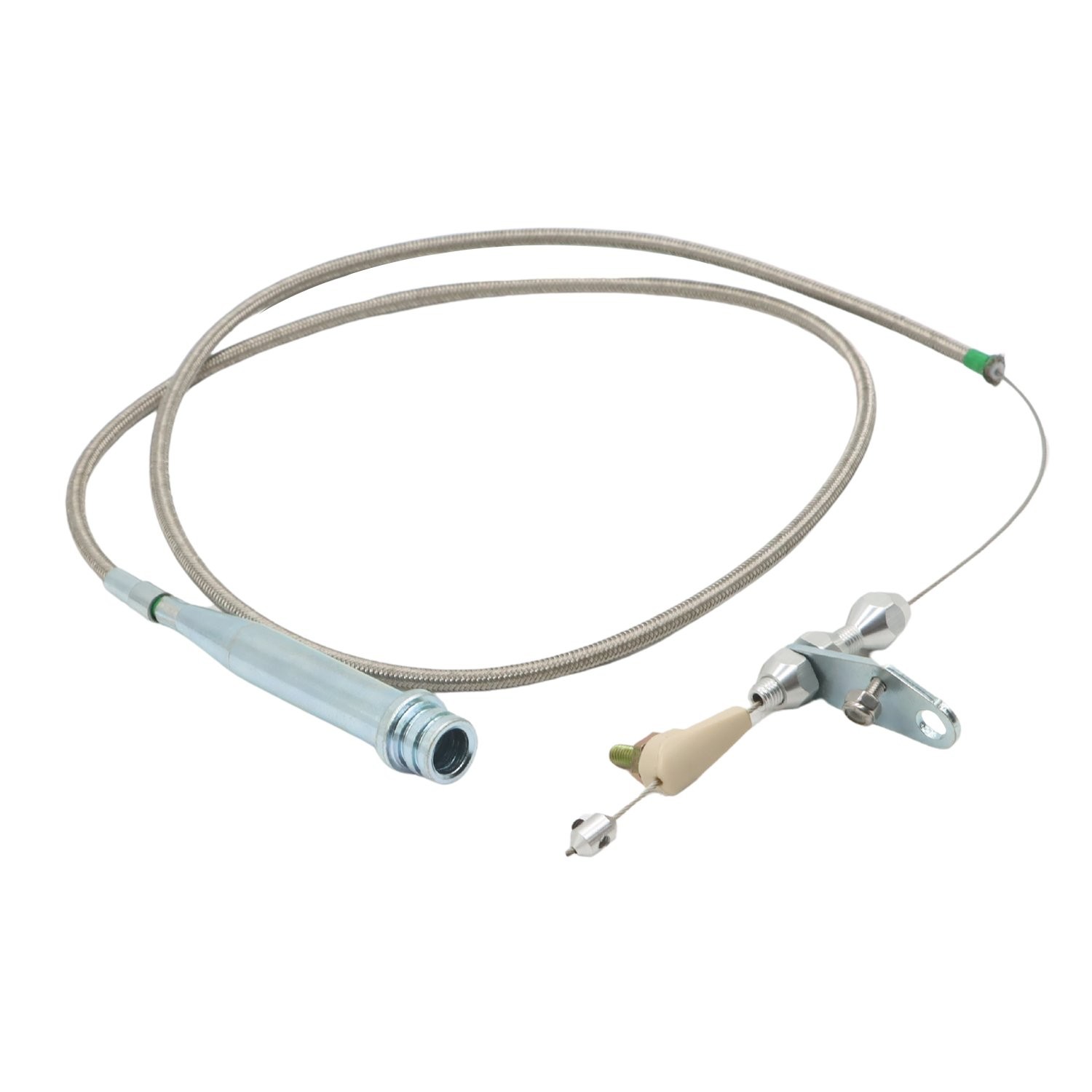 STAINLESS BRAIDED KICKDOWN CABLE FOR GM 350 TH350 TRANSMISSION DETENT