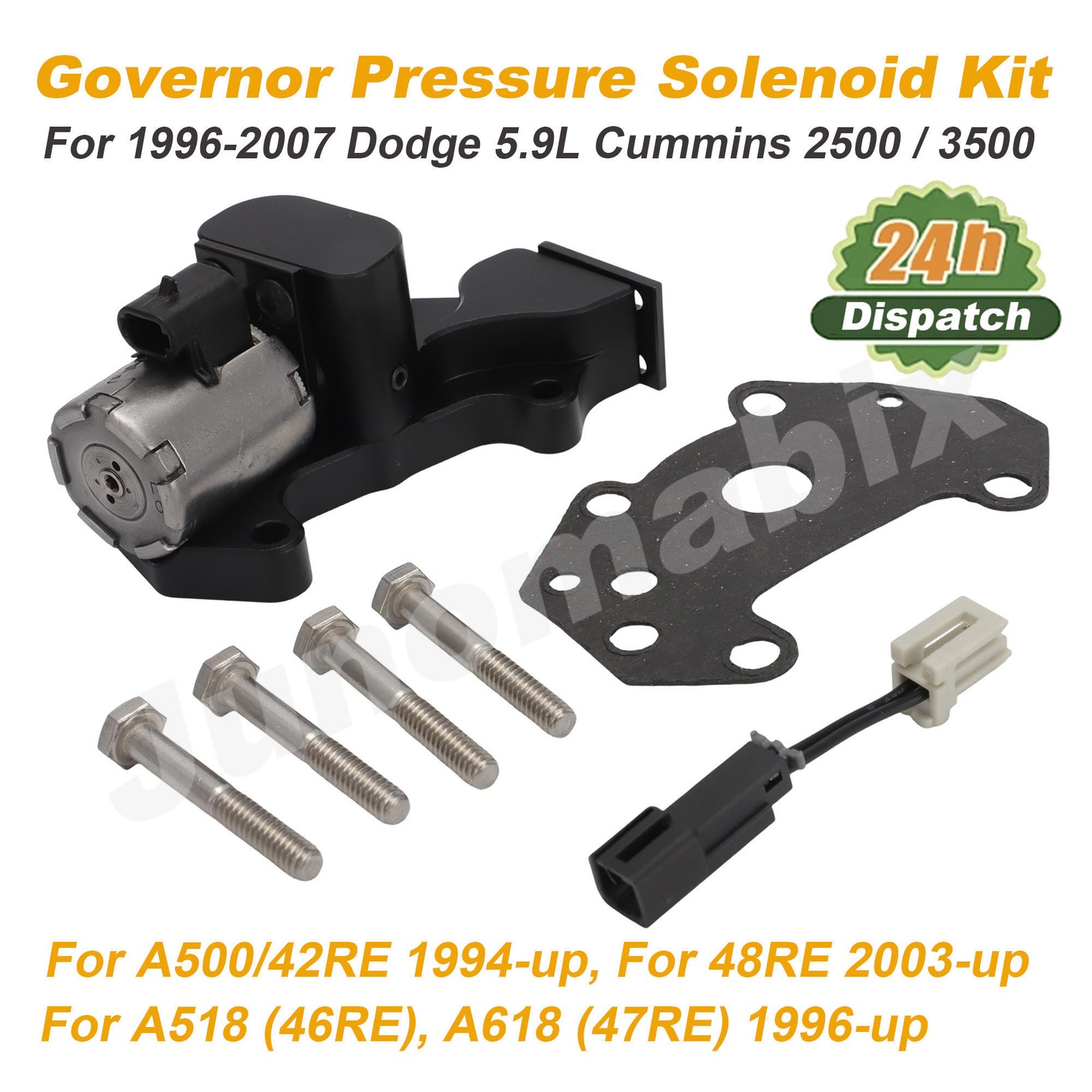 High-Perf Governor Pressure Solenoid Kit for Dodge 42RE 44RE 46RE 47RE 48RE