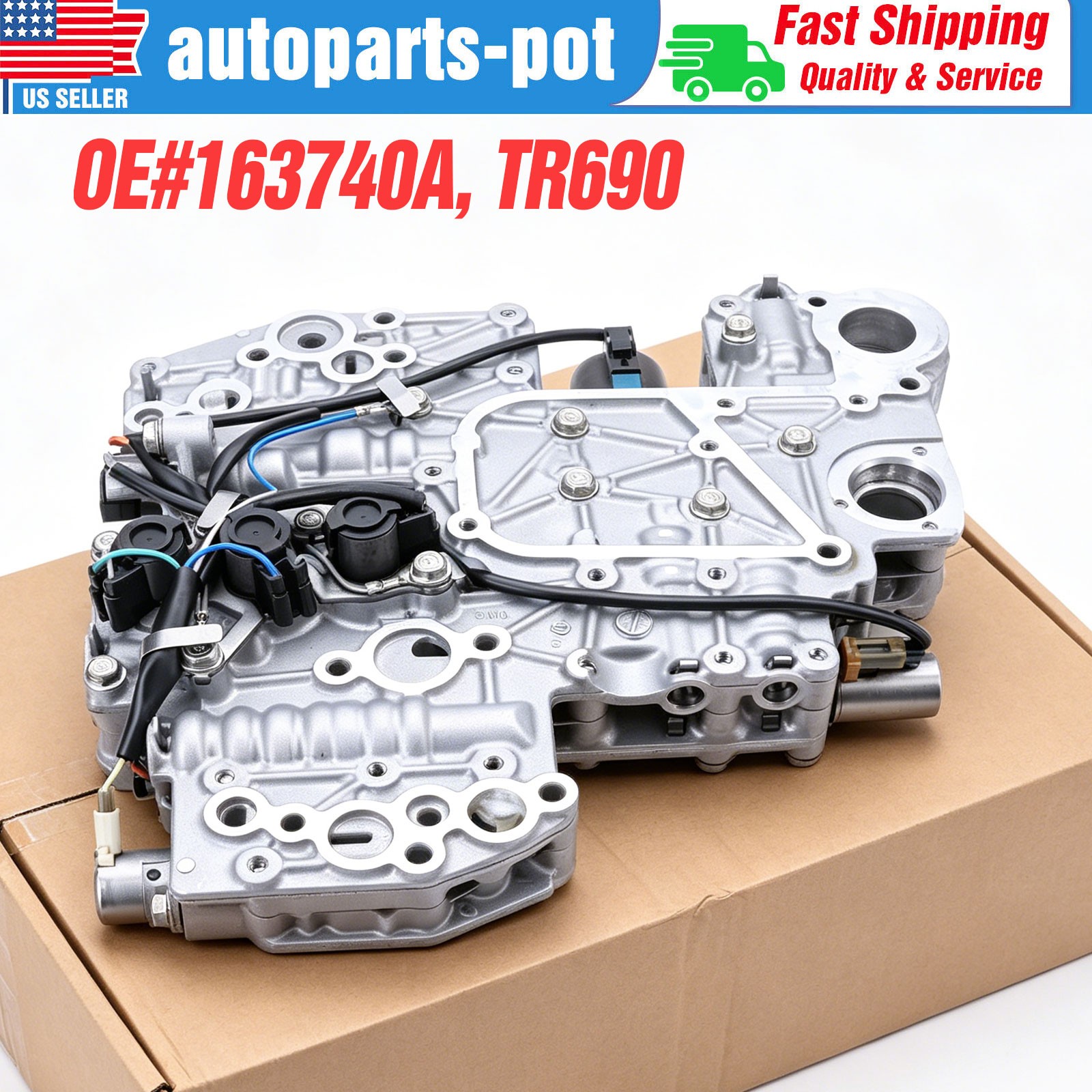 TR690 Transmission Valve Body Assembly For 10-13 Subaru Legacy Outback 2.5L CVT