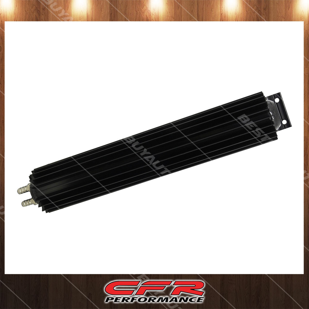 Cobra-Tek Fits 15″ Finned Aluminum Dual Line Transmission Cooler Chevy