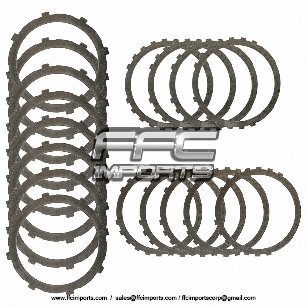 42RLE Transmission STEEL Clutch Plates KIT 03-UP for Dakota Liberty Wrangler 300