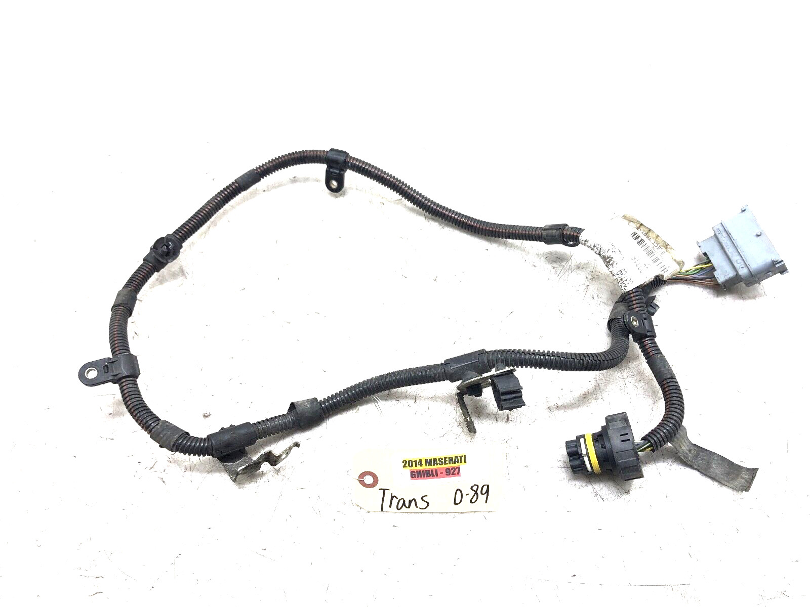 2014-2019 MASERATI GHIBLI RWD AUTO TRANSMISSION WIRE WIRING HARNES OEM.