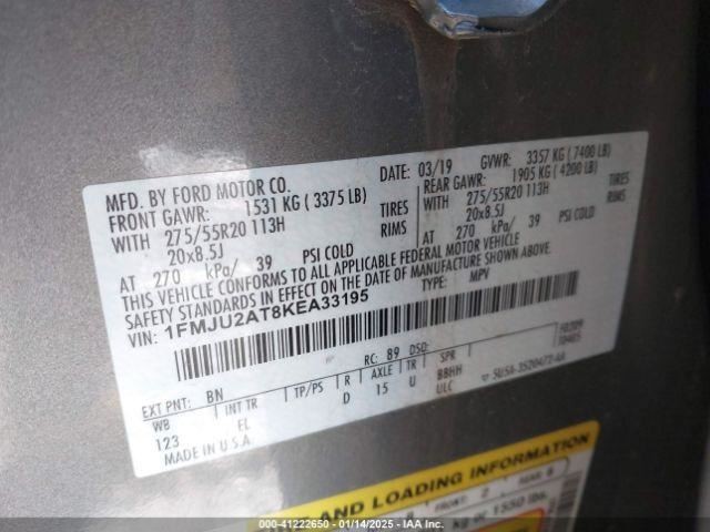 EXPEDITON 2019 Transfer Case 1969626