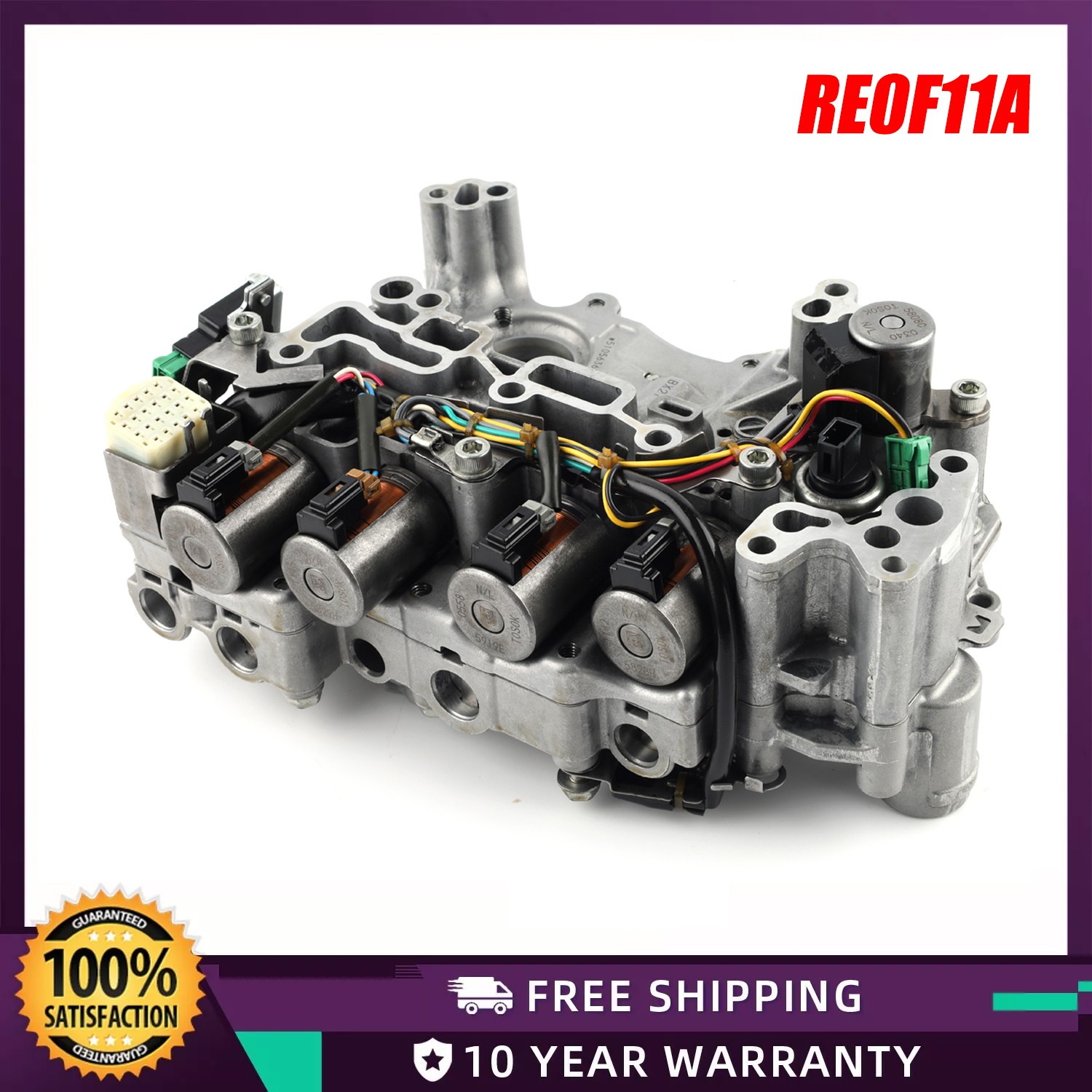 CVT Valve Body W/ Solenoids RE0F11A JF015E For 2013-2015 2016 Nissan Sentra 1.8L