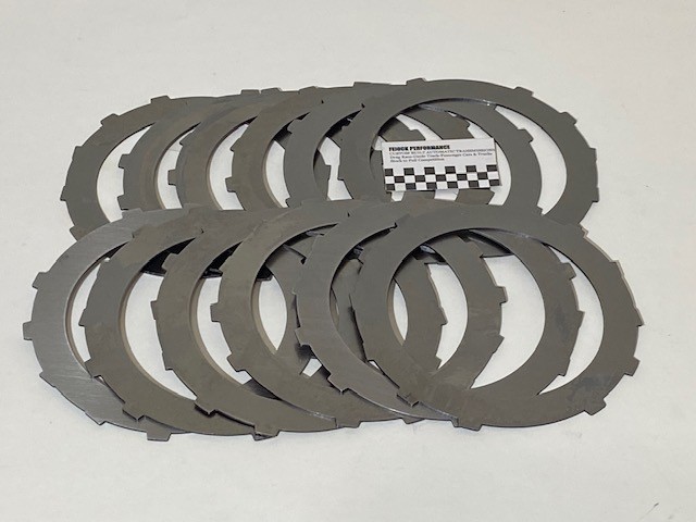 TH400 Direct & Forward Clutch Steel Plates – 12 THIN @ .066″ Thick – USA Ship