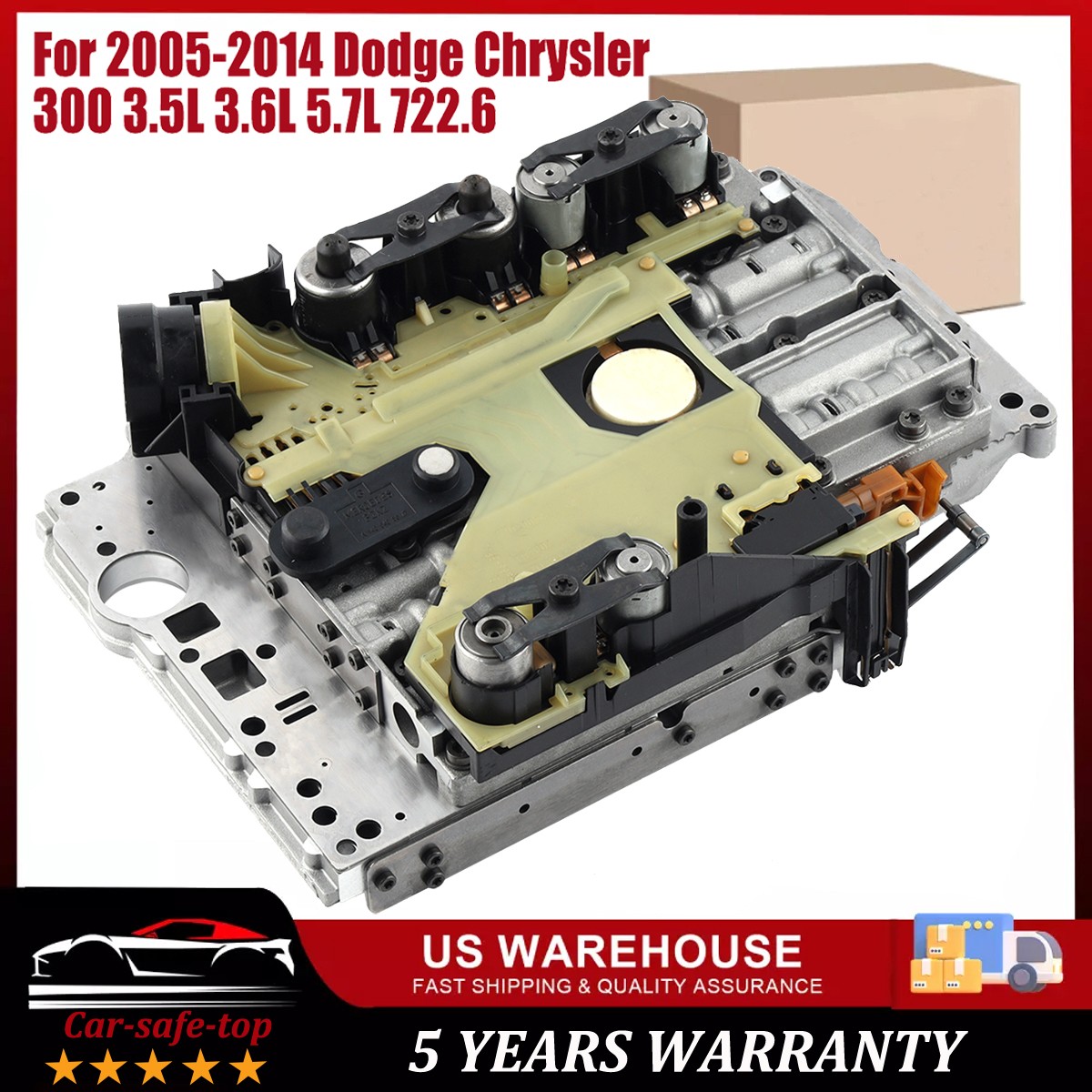 OEM Transmission Valve Body W/Conductor Plate For Chrysler 300 Dodge Jeep 722.6,