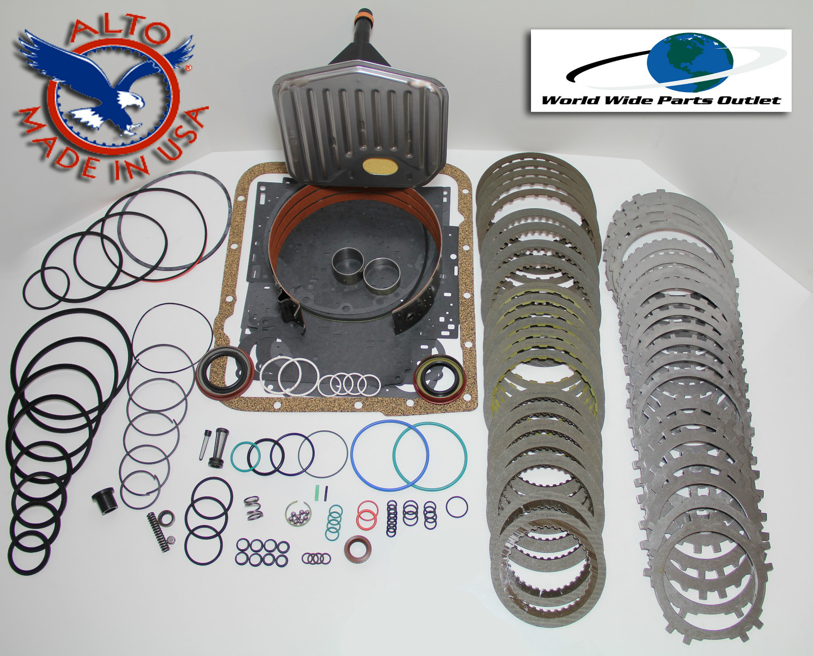 TH700R4 4L60 Rebuild Kit Heavy Duty HEG Master Kit Stage 3 1987-1993