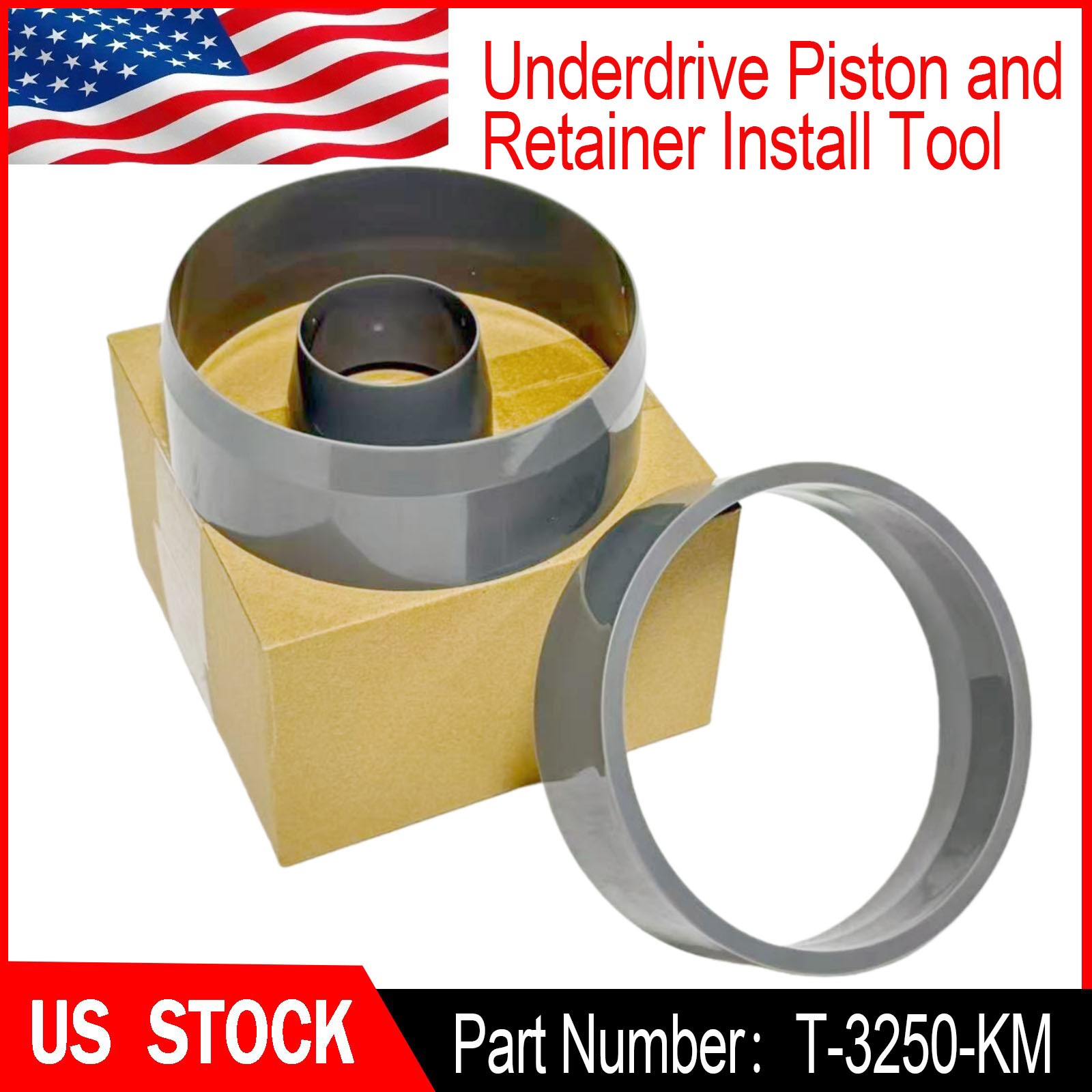 3x For Dodge 68RFE Transmission Underdrive Piston & Retainer Install Kit T3250KM