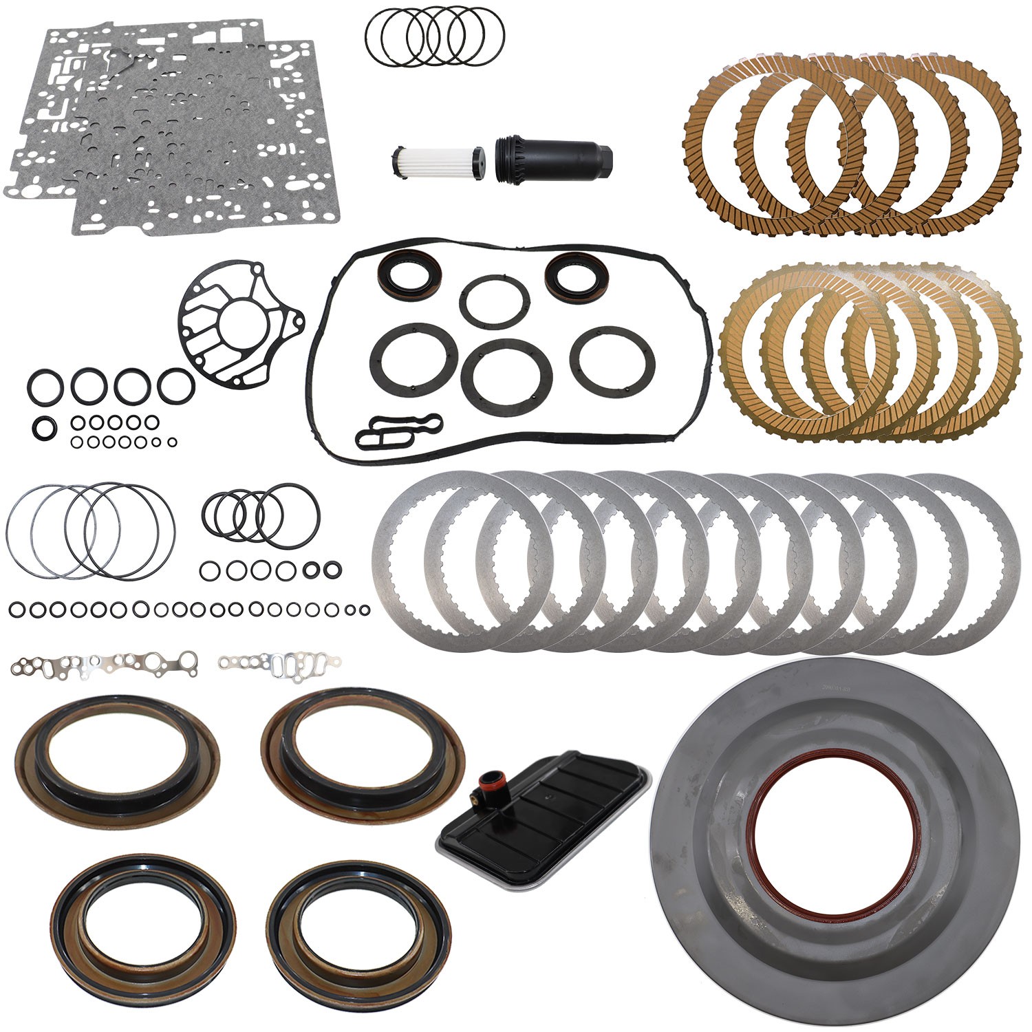 MPS6 6DCT450 Transmission Master Rebuild Kit w/Rebuild Clutch Pistons Filter