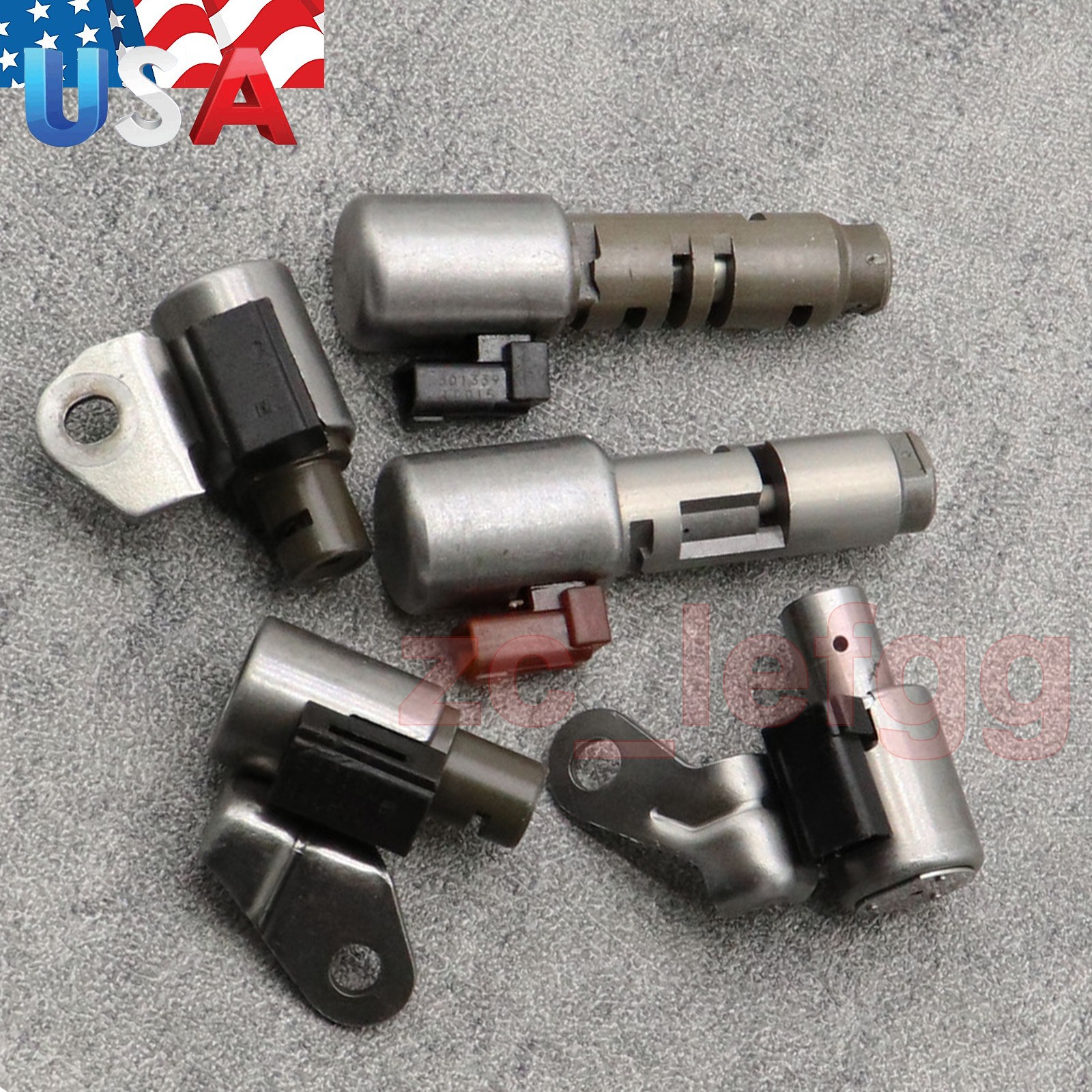 5Pcs Transimission Solenoid Kit Fit For Toyota Corolla U340E U341E U341F CTV