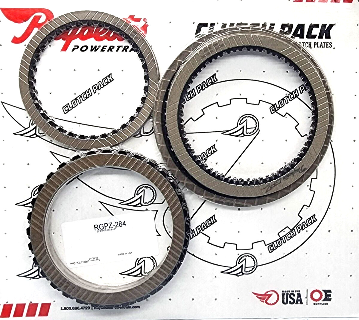 .For ZF8HP75 Clutches GPZ FRICTION CLUTCH PACK 2018-ON RGPZ-284 by RAYBESTOS
