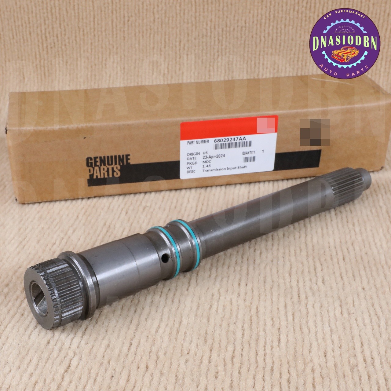 68RFE Input Shaft 300M Billet Sonnax For Dodge 6.7L Cummins Diesel 68029247AA