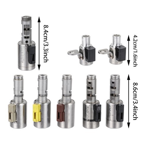 8Pcs 6-speed Transmission Solenoid Kit Set For VW Audi Mini 2003-On TF60SN