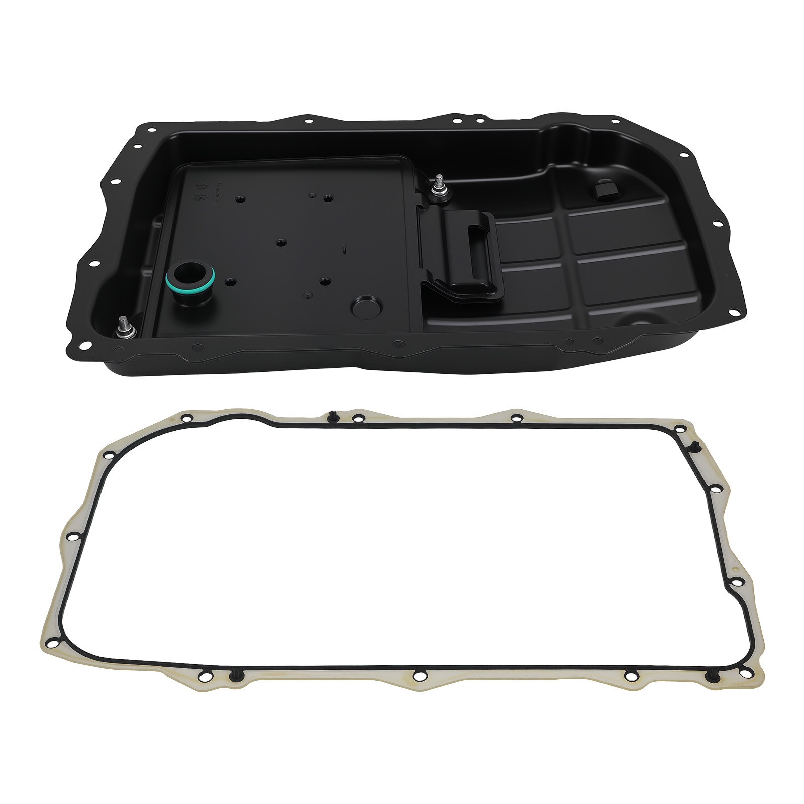 Steel Transmission Oil Pan for Jeep Wrangler JL 2018-2024 w/Gasket Kit