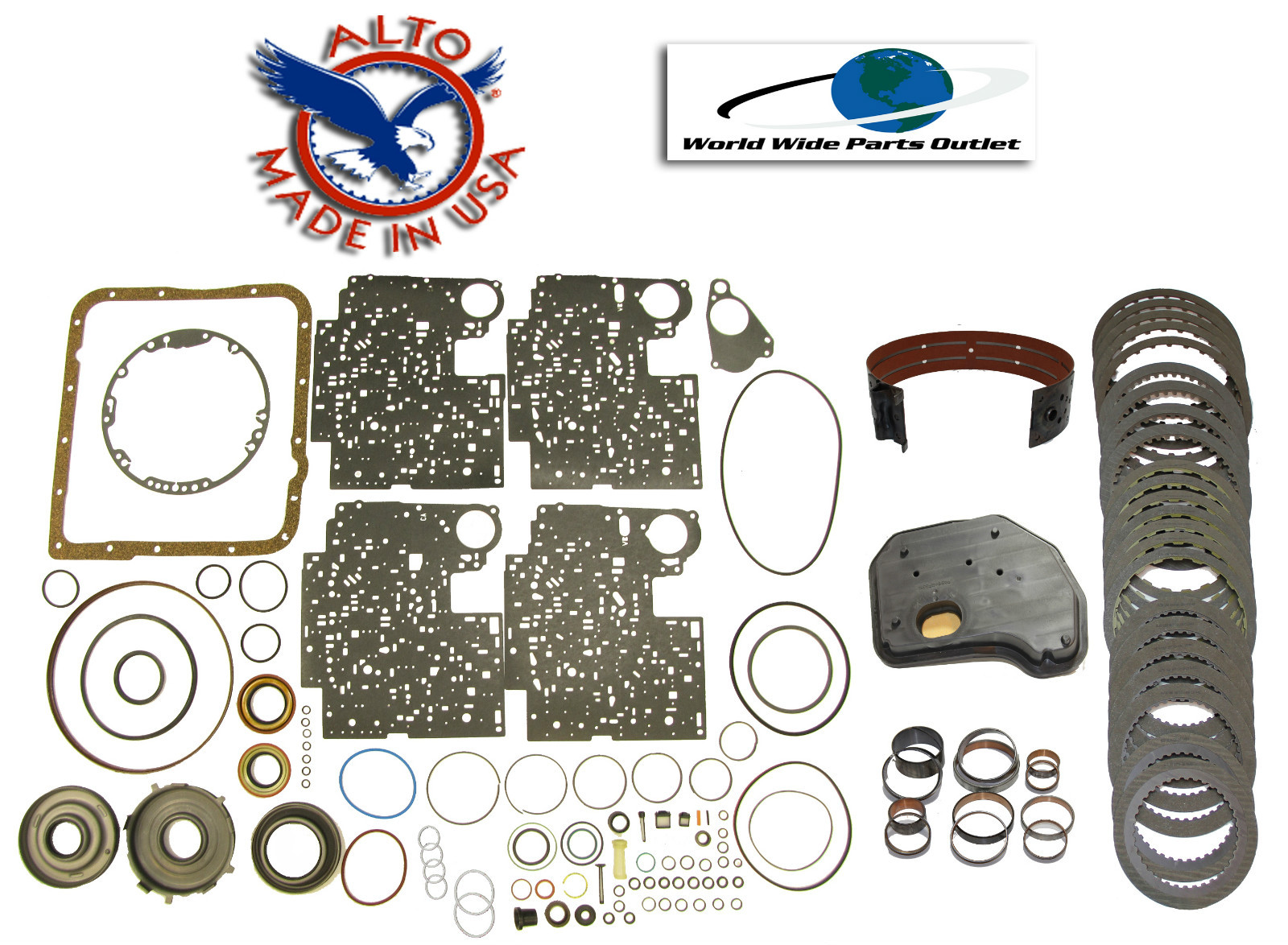 4L60E Transmission Heavy Duty HEG Banner Kit Stage 4 2004-UP