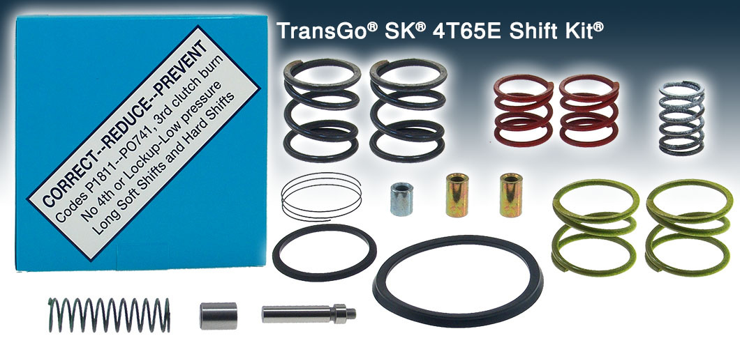 Transgo Shift Kit SK 4T65E FIX Codes P1811 P0741 Valve Body 1997-On SK4T65E