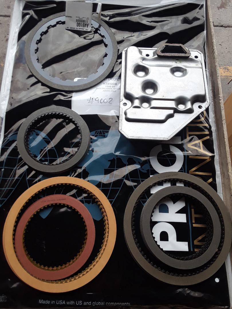 . aw450-43le banner overhaul rebuild kit with Clutches & Filter