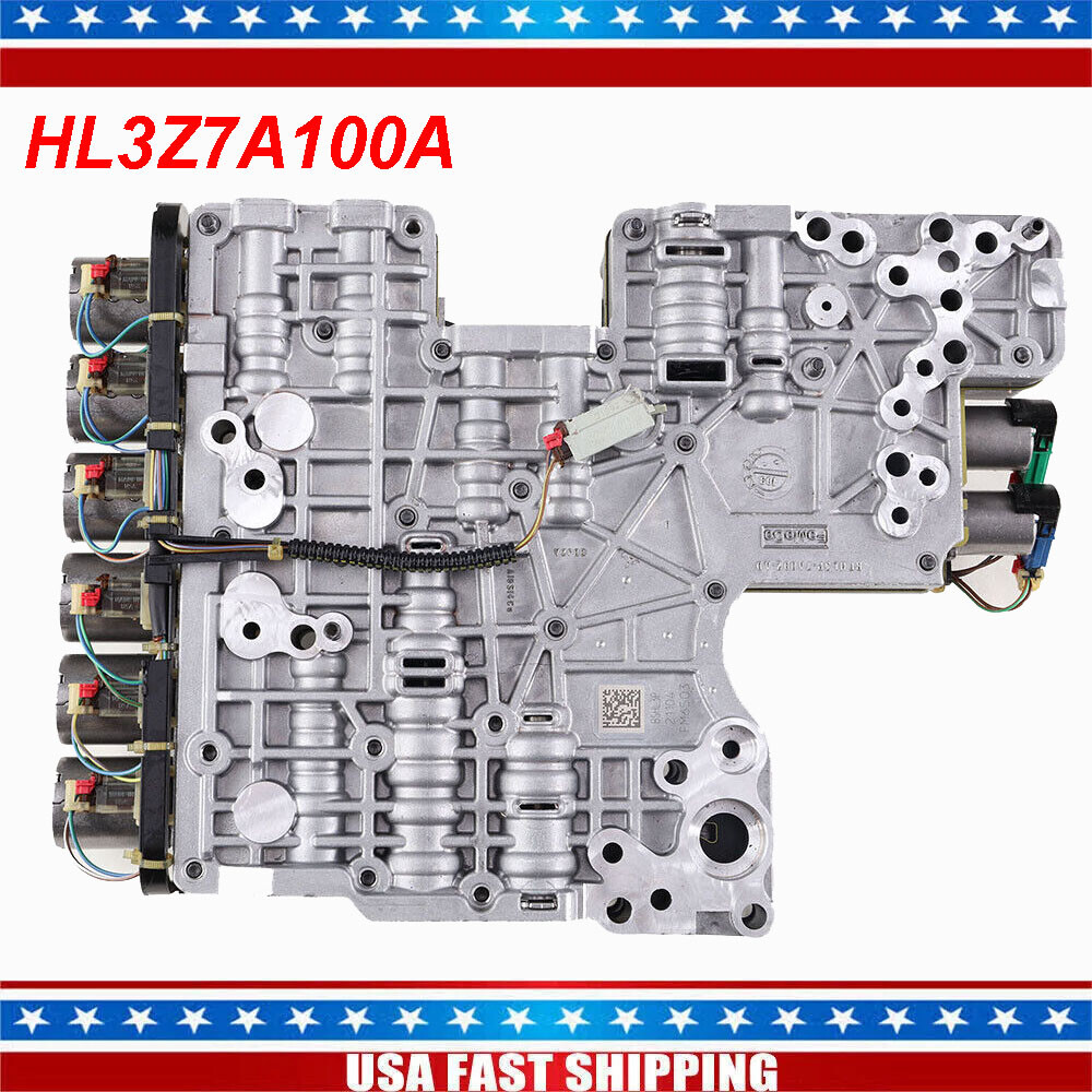 Transmission Valve Body With Solenoid 10R80 HL3P-7A092-AD For 2017 Ford F-150