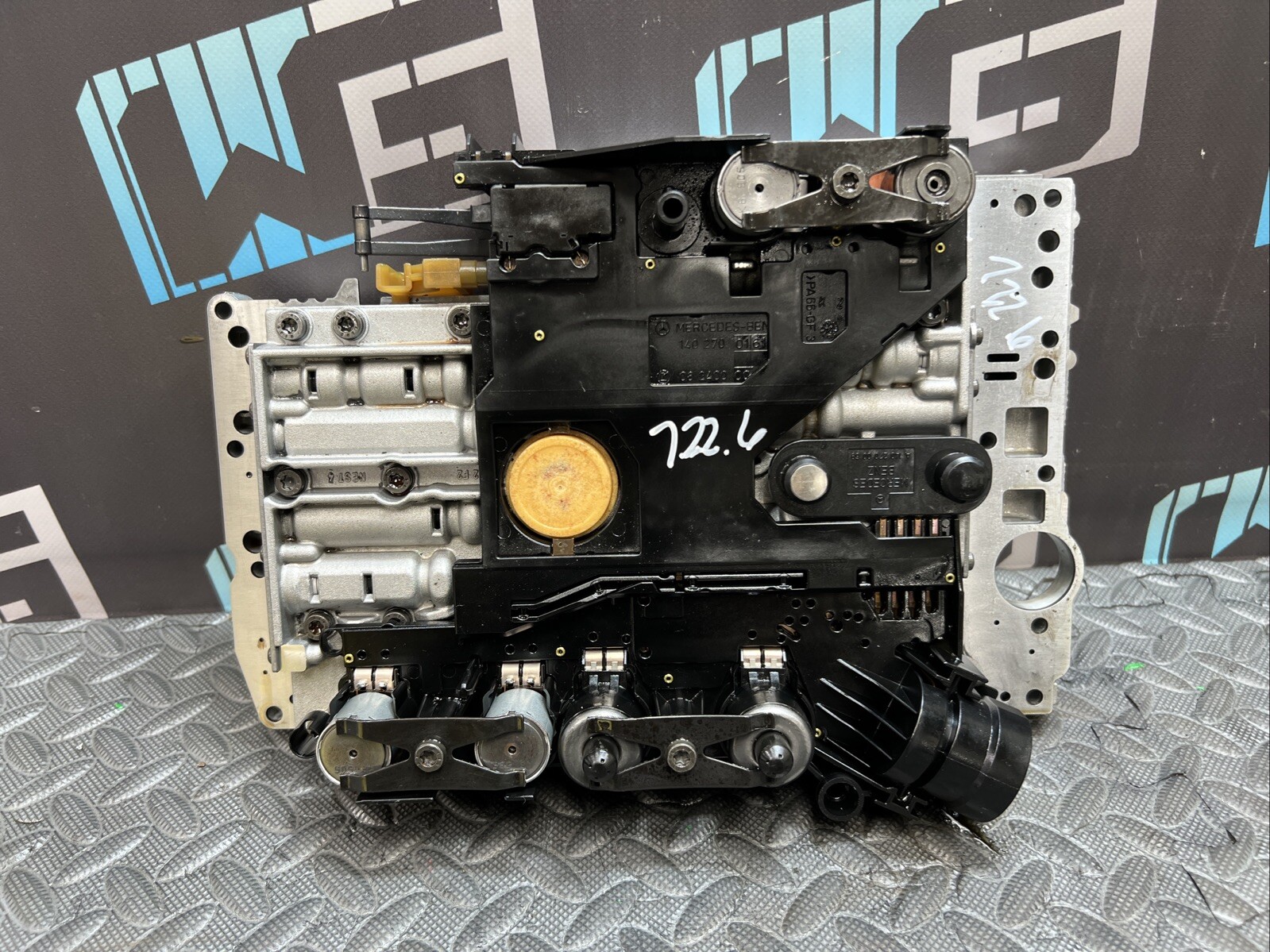 Mercedes C230 S430 5G-Tronic 722.6 Transmission Conductor Plate Valve Body
