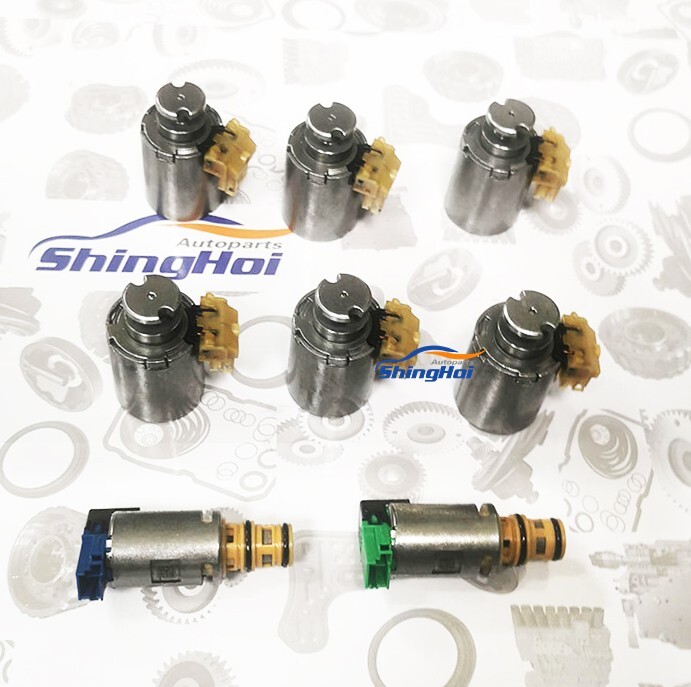 8PCS 10R60 10R80 Transmission Solenoid Kit For Ford Lincoln