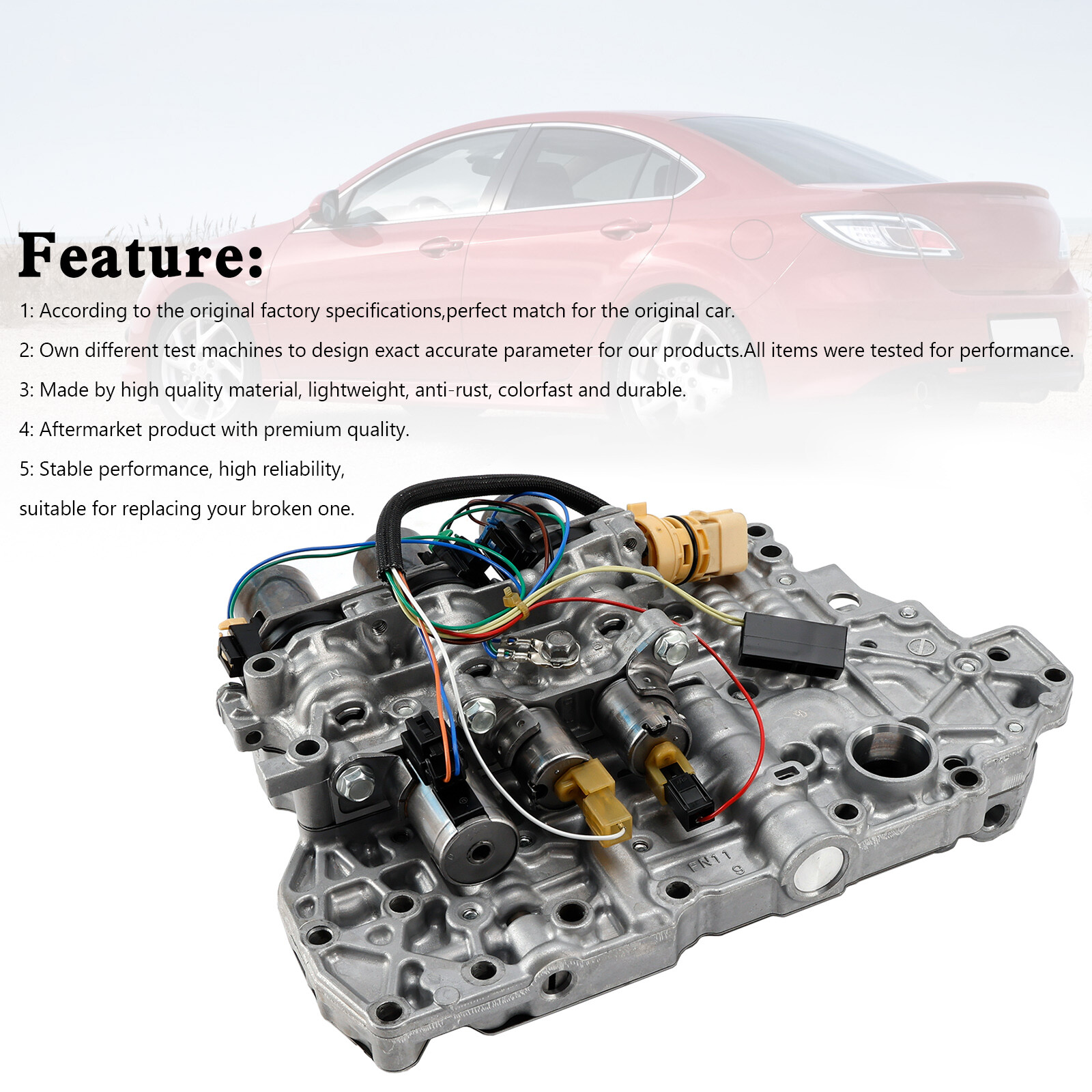 4F27E Transmission Valve Body For Mazda 2 3 5 6 323 1999-2011