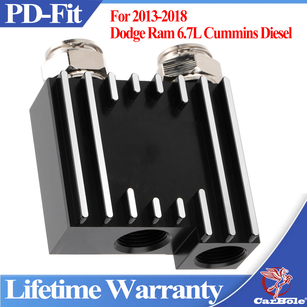 For 13-2018 Dodge Ram 2500 3500 6.7L Cummins Transmission Cooler Thermal Bypass