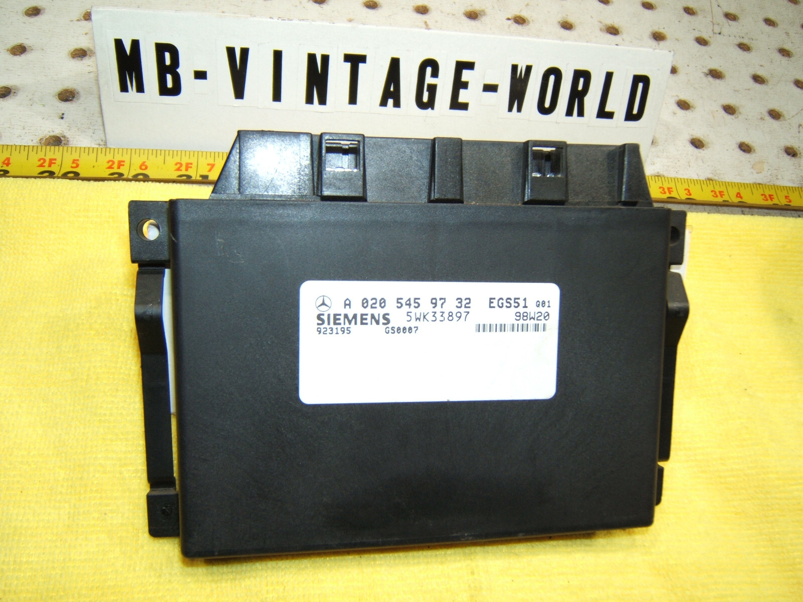Mercedes 1998 W140 S320 SIEMENS auto transmission 1 TCM ( READ Description )