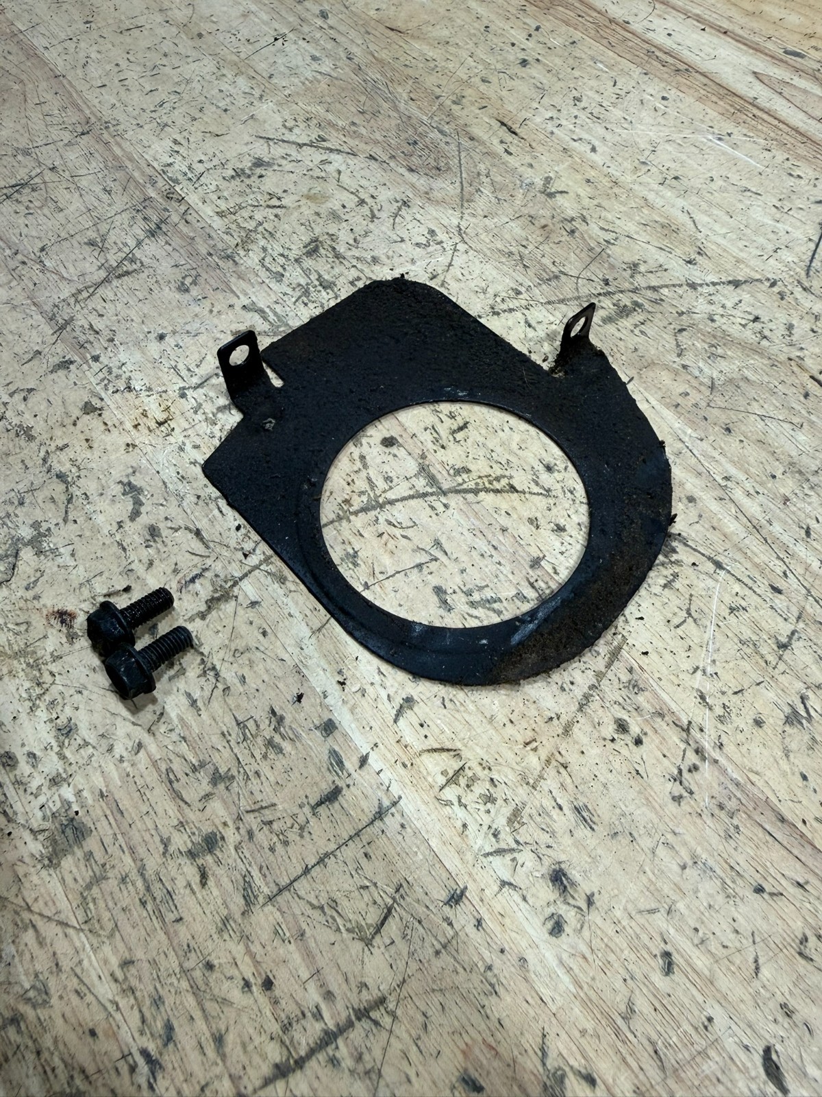 98-99 GM 4L60E Transmission 4.3 V6 Inspection Dust Cover OEM used Chevy GMC