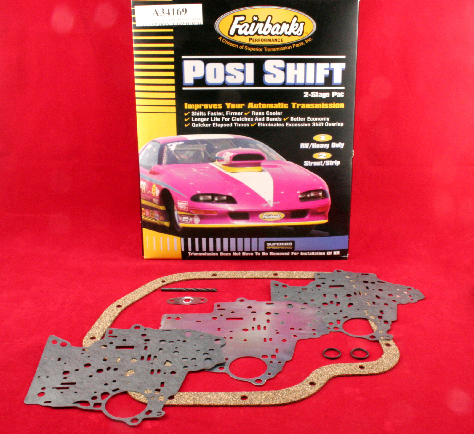 Fits Chevy TH400 Transmission Superior Fairbanks Posi Shift 2 Stage Kit