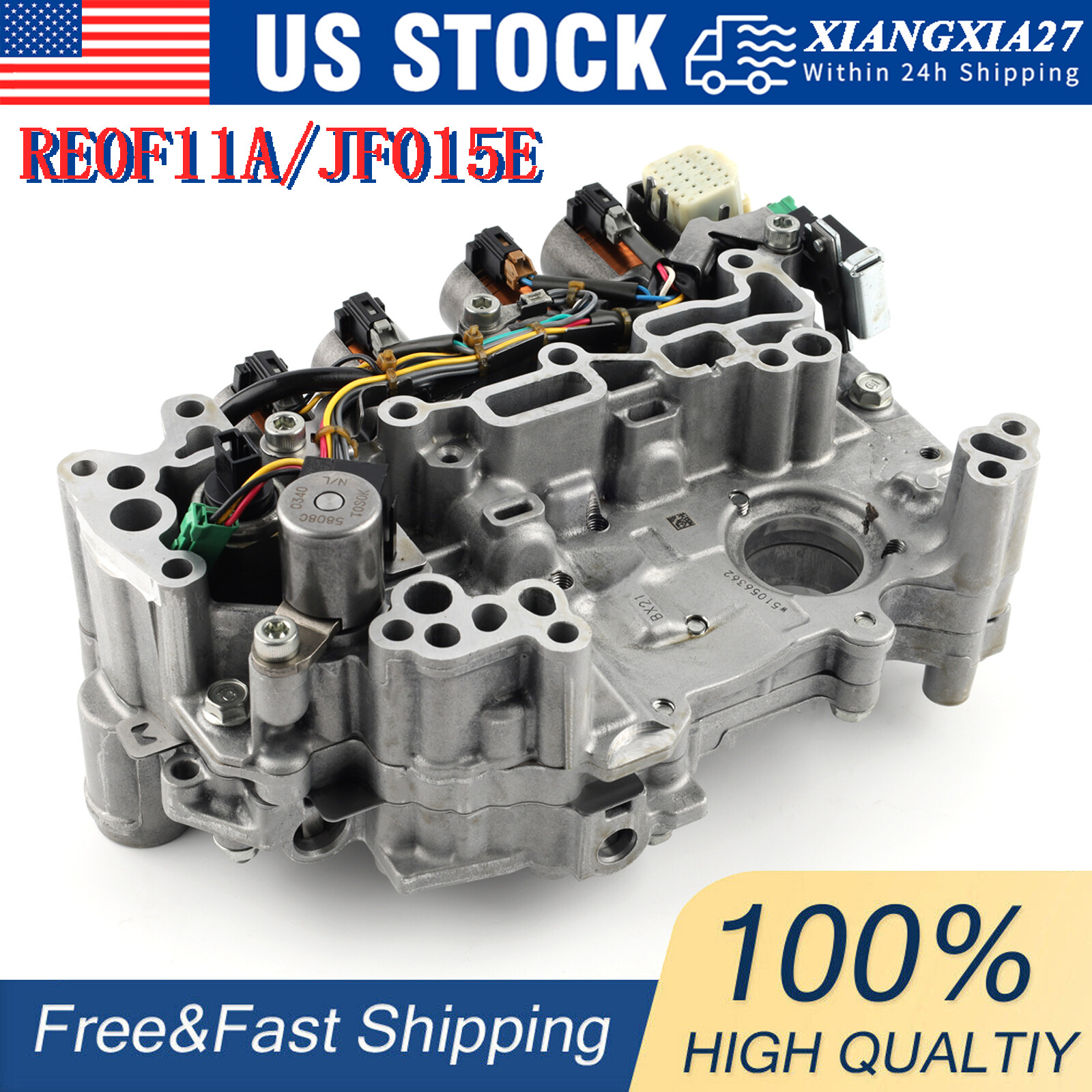 RE0F11A JF015E CVT Valve Body for Nissan Sentra Versa Tiida Sylphy NV200 SUZUKI
