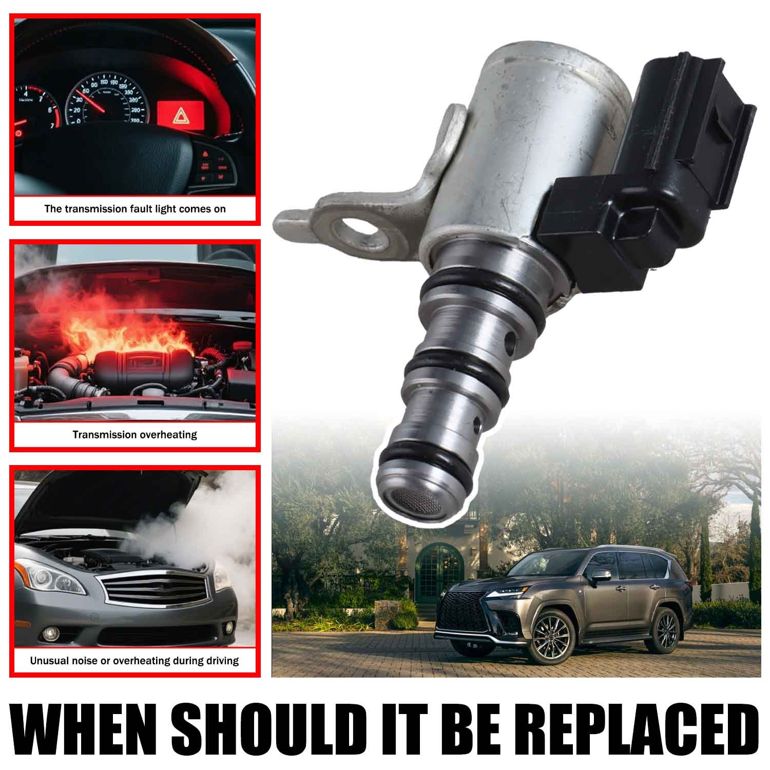 8DCT MDSA M4JA Automatic Transmission Solenoid For 16-20 Acura TLX ILX us