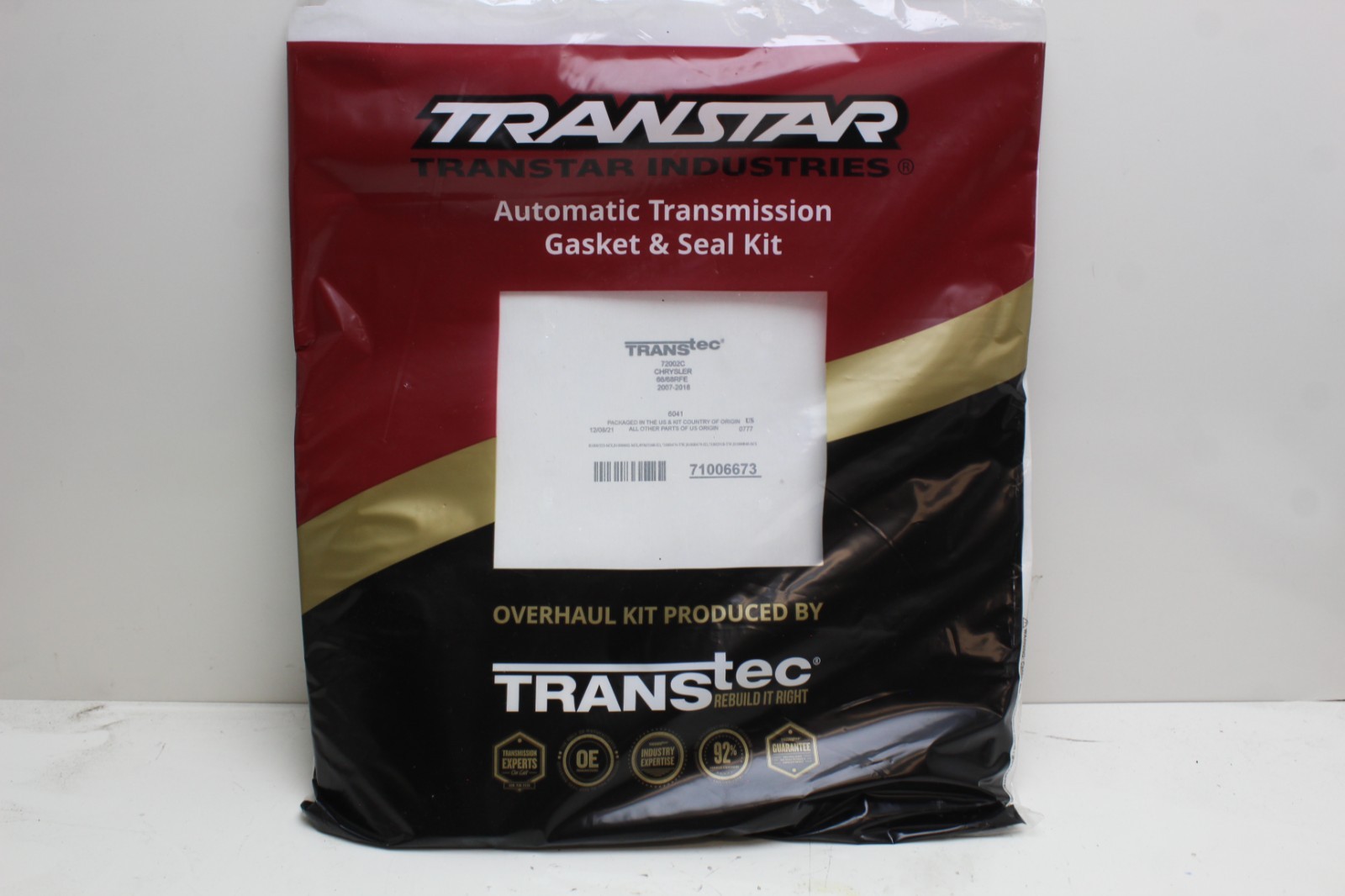 TRANSTAR Transmission rebuild overhaul kit 66 68 RFE DODGE RAM CHRYSLER TransTEC
