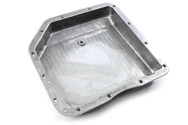 For Chevy Gm Turbo Th-350 Aluminum Transmission Pan Kit Deep Finned Polished