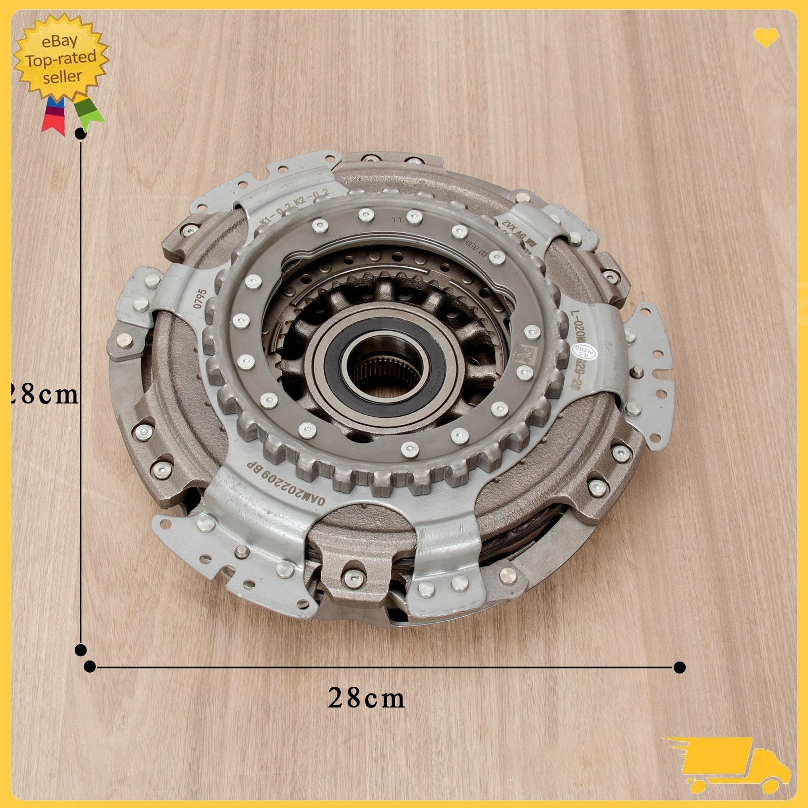 0AM DQ200 DSG Transmission Dual Clutch Kit Bolt For Jetta Beetle 7-Speed