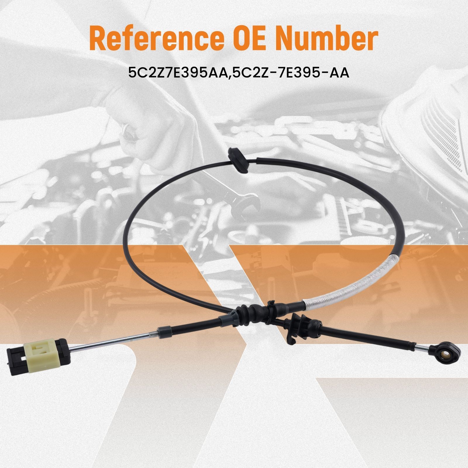 Auto Trans Shift Cable for Ford E150 E250 E350 Super Duty 05-14 5C2Z7E395AA