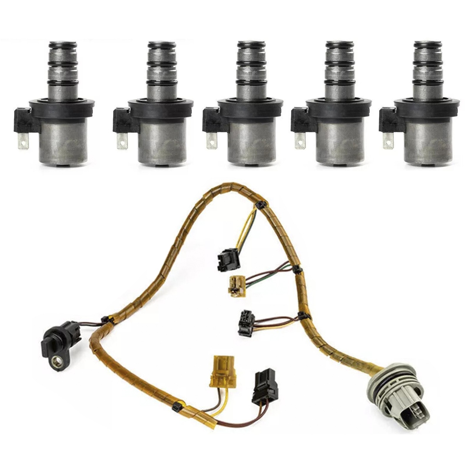 F4A41 F4A42 Transmission Shift Solenoid Kit with Harness For Mitsubishi Hyundai