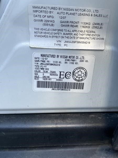 Transfer Case Automatic Transmission Fits 03-08 INFINITI FX SERIES 1159860