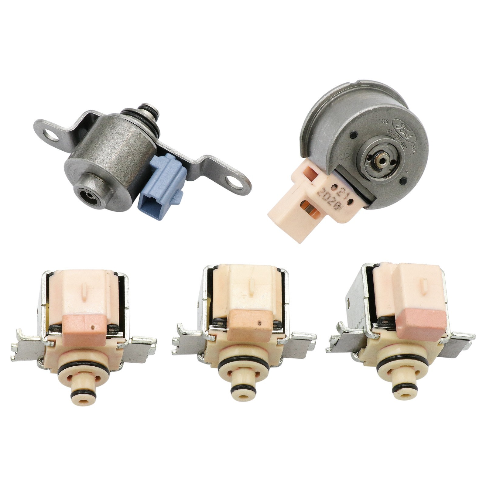 For Ford AX4N AX4S 4F50N 1995-Up 5Pcs Solenoid Kit Shift TCC EPC