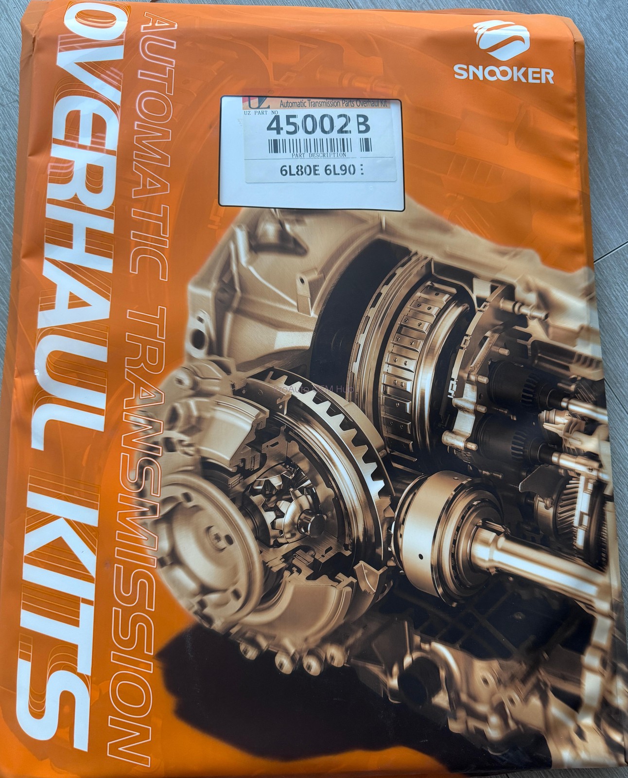6L80E SNOOKER OEM Transmissi​on overhaul kit for 2014-15 CHEVROLET CRUZE MALIBU