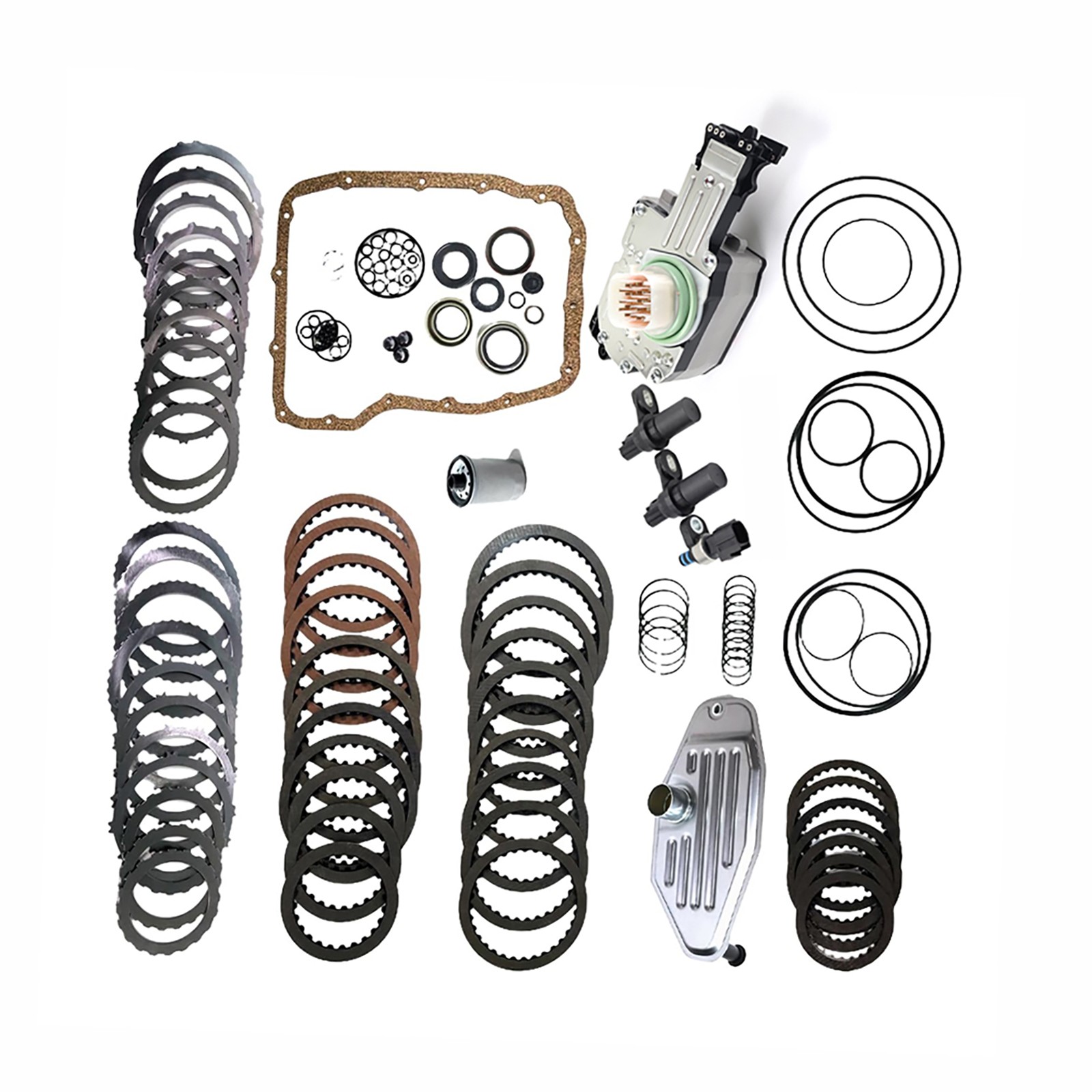 45RFE 65RFE 545RFE Super Master Rebuild KIT W/4WD Filter Friction Steel 99- US