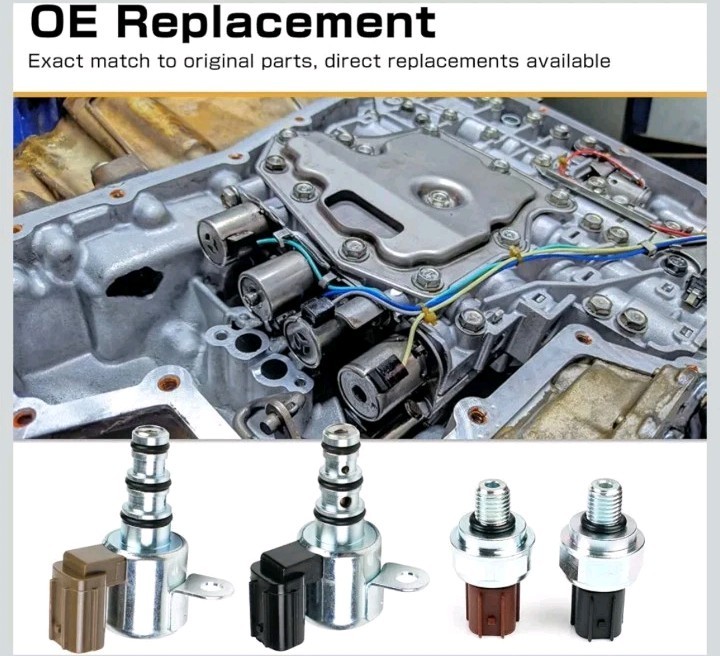 Transmission Solenoid Kit Compatible with Honda Accord Acura Odyssey Pilo…