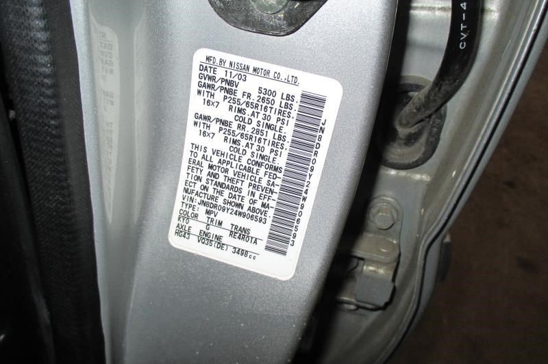 Transfer Case Automatic Transmission Fits 2004 PATHFINDER 398557