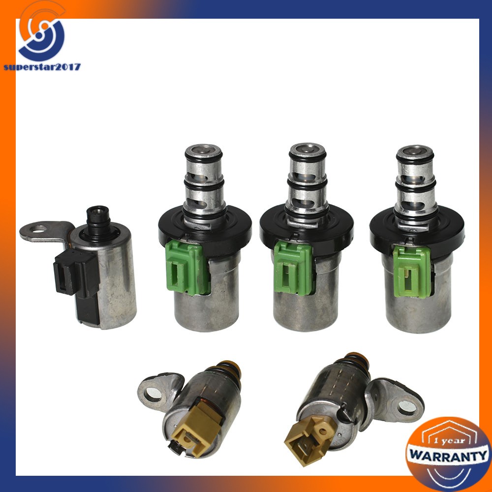 6Pcs Transmission Solenoid *2 PWM*3 EPC*1 for Mazda 2 CX-7 2002-2012