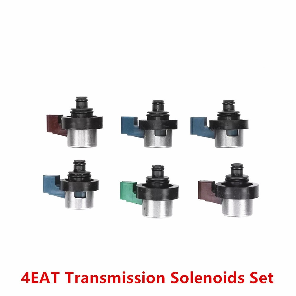 Genuine 6Pcs 4EAT Transmission Solenoid for Subaru Forester 2.5L Outback 2001-up