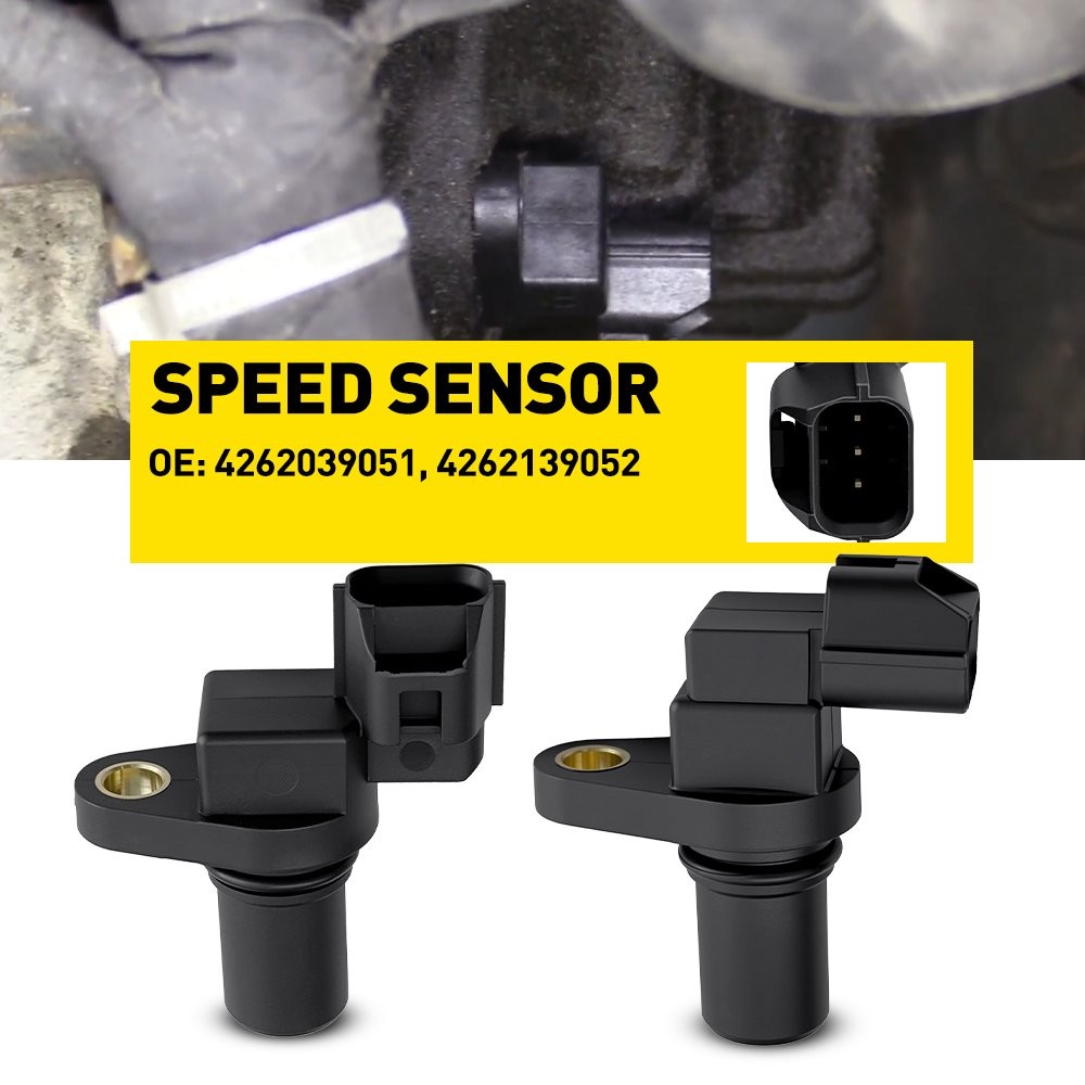 Set 2 Trans Input & Output Speed Sensor For 2001-2007 Hyundai Elantra Santa Fe