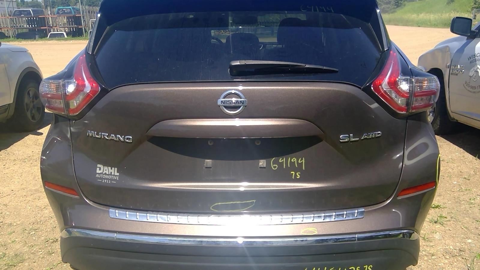 Automatic Transmission CVT 3.5L AWD Fits 15-20 MURANO 4579675