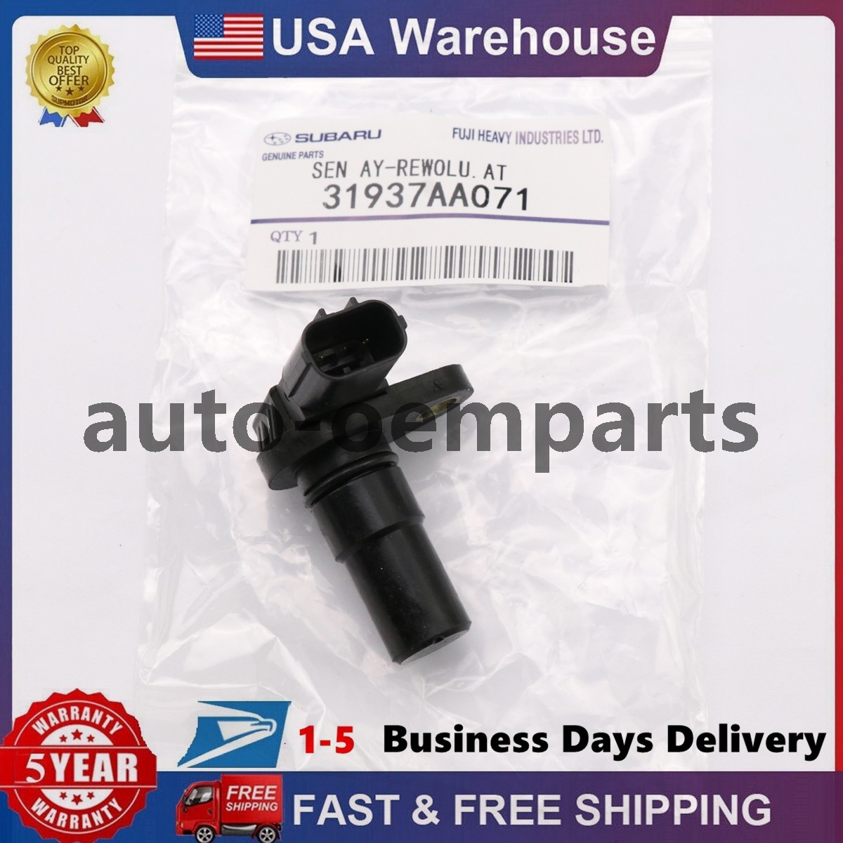 OEM 2005-2014 Subaru AT Vehicle Speed Sensor Impreza Legacy Outback 31937-AA071