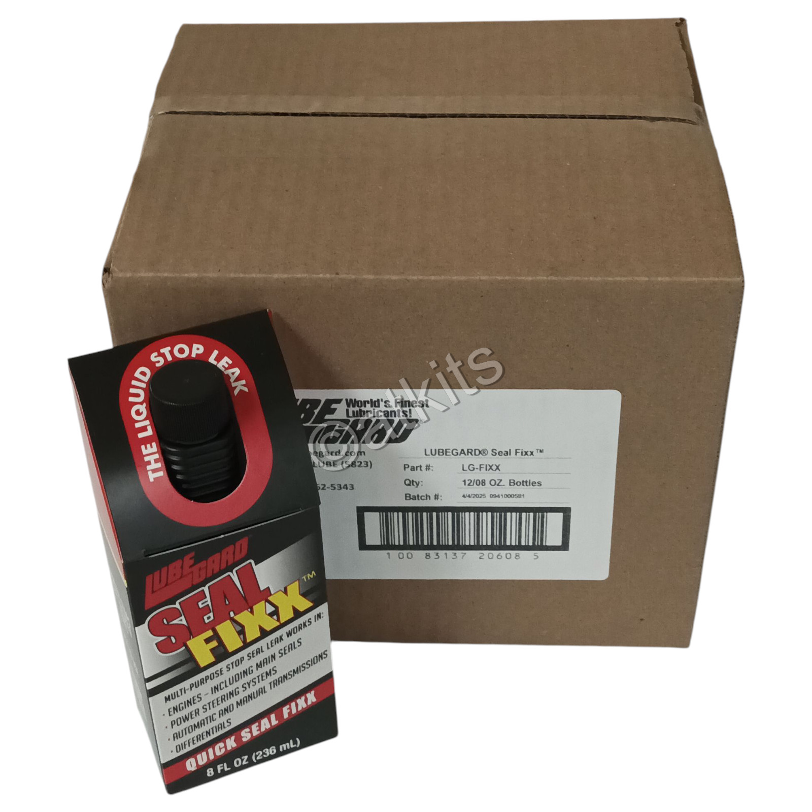 LUBEGARD SEAL FIXX MULTI-PURPOSE STOP LEAK 8 oz, (BOX OF 12). IND: LG-FIXX