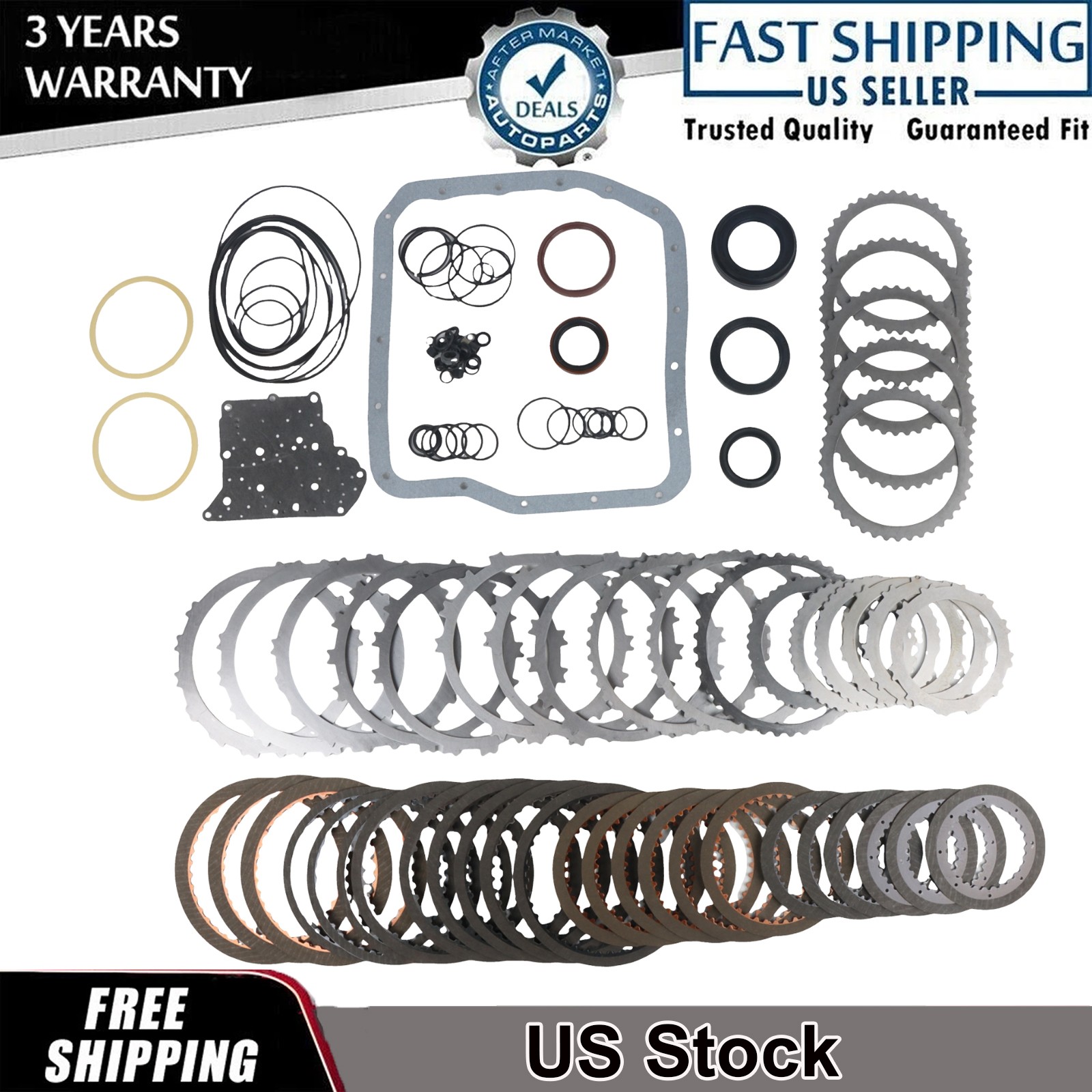U240 U241 U240E U241E Transmission Master Overhaul Rebuild Kit For Toyota Camry